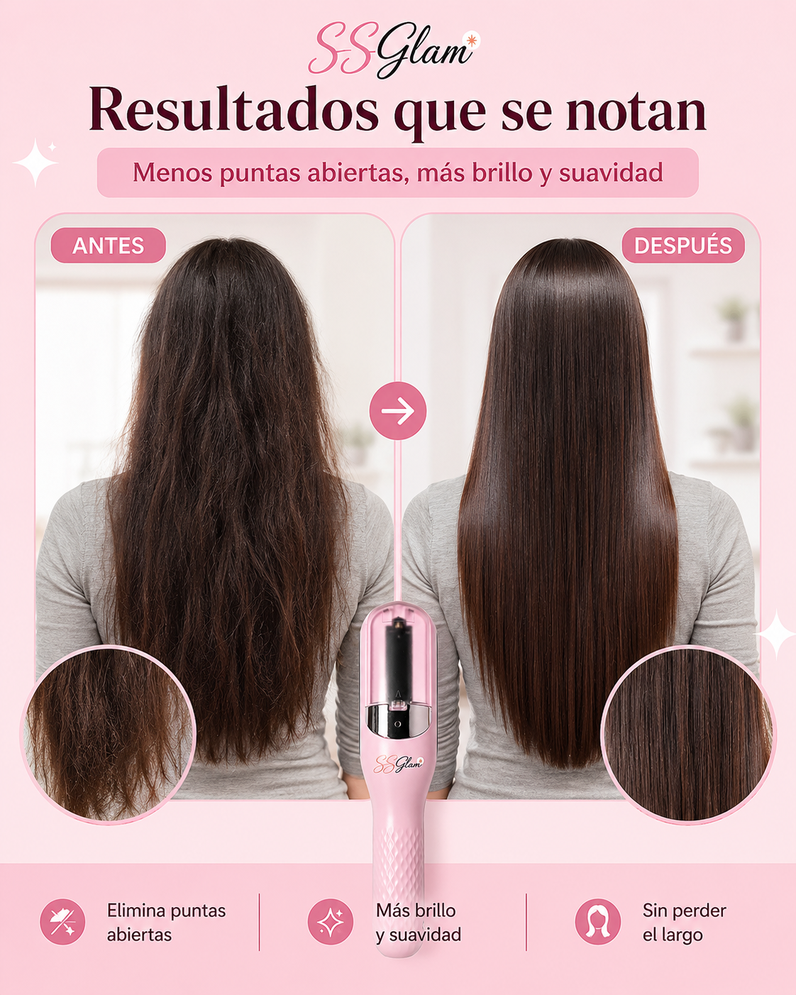 Recortador de Puntas Abiertas SSGlam™