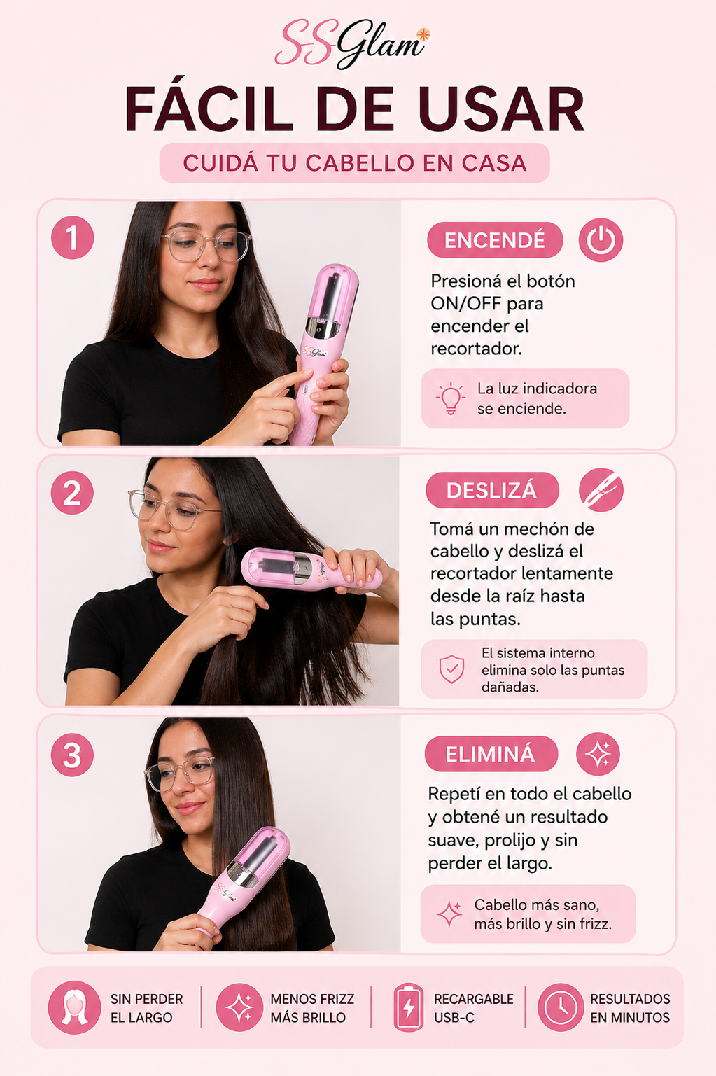 Recortador de Puntas Abiertas SSGlam™
